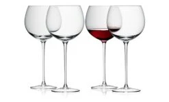 LSA Wine Collection Balloon Wine Glasses - Clear 570ml (Set Of 4)